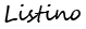 Listino